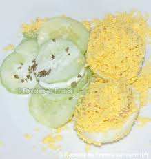 Recette Oeufs Mimosa Au Thon Sur Recoin Fr Recette En 2020 Oeufs Mimosa Recette Recette Oeuf Recette