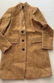 Women's clothing women's shoes handbags & accessories jewelry watches beauty. New J Crew Oversized Topcoat English Herringbone Wool Camel Donegal J5939 Sz 4 Ebay
