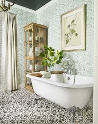 Finding bathroom wallpaper ideas can be a difficult task, some to help get you started with picking a style for your bathroom wallpaper, we've compiled a range of tips for picking wallpaper colours, wallpaper patterns and creating the kind of. 28 Bathroom Wallpaper Ideas Best Wallpapers For Bathrooms