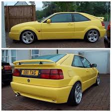 Vag Vr6 Nugget Corrado A Look Back To Another Bold Coloured Vw Owned Down The Pan Now No Doubt Like Volkswagen Color Looking Back