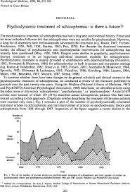 Clinical efficacy of clozapine in treatment refractory schizophrenia: Psychodynamic Treatment Of Schizophrenia Is There A Future Psychological Medicine Cambridge Core