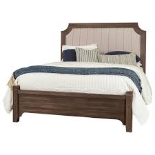 Maybe you would like to learn more about one of these? Vaughan Bassett Bungalow King Upholstered Bed Low Profile Footboard Crowley Furniture Mattress Upholstered Beds