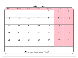Skriva ut kalender 2021 : Kalender 64ms Maj 2020 For Att Skriva Ut Michel Zbinden Sv