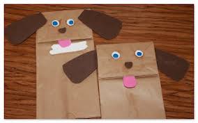 Dog Puppets Preschool Crafts Letter A Crafts Paper Bag Crafts
