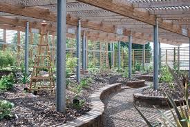 Lath House Interior Shade House Pergola Garden Design