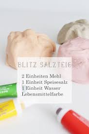 Diy Salzteig Einfach Selber Machen Mit Drei Zutaten Ideen Zum Selbermachen Fur Kinder Selber Machen Salzteig