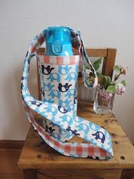 水筒ケースの作り方 その他 その他 アトリエ 手作り 小物 ハンドメイド 手芸