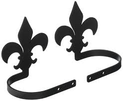Free returns high quality printing fast shipping 4 Inch Fleur De Lis Curtain Tie Backs Buy Online In Bahamas At Bahamas Desertcart Com Productid 50055962