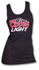 Coors Light Women S Black Tank Top Wearyourbeer Com Black Tank Top Women Black Tank Tops Light Shirt