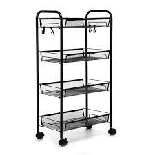 We did not find results for: Augienb 4 5 Tier Metal Wire Rolling Cart Kitchen Rolling Storage Cart With Baskets Lockable Utility Trolley With Handles For Kitchen Bathroom Office Movable Storage Shelves Walmart Com Walmart Com