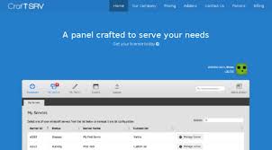 Gamepanel.io has been created by craftsrv ltd to revolutionise the game server panel market. Craftsrv Com Buy Minecraftcontrol Com Craftsrv