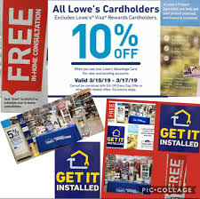 2 must use lowe's business advantage, lowe's commercial account, lowe's business rewards card or lowe's preload card. Jasonmorrell Lowes 1816 On Twitter Lowe S Credit Event 3 15 3 17 10 Off When Using Your Lowe S Advantage Card Get It Installed 1816lowesjasonm Millvillelowes Https T Co 1nqxkzpod4