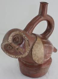 Moche Phase I Owl Vessel Item 1216876 Detailed Views Peruvian Art Moche Culture Ancient Peruvian