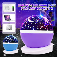 Night Light Projector Led Star Moon Lamp Rotation Sky Projector Color Changing 360 Degree Rotating Baby Room Walmart Com Walmart Com