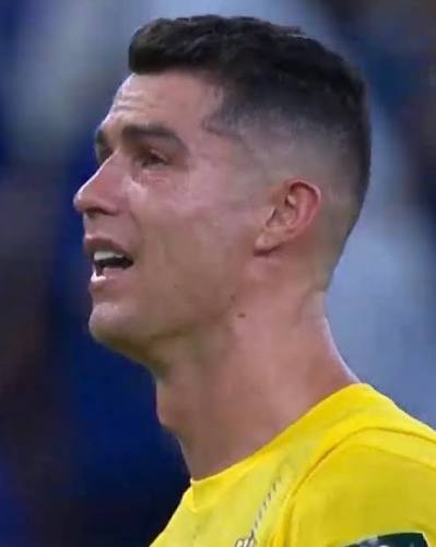 Cristiano Ronaldo was in tears after Al Nassr lost in the King Cup final. 