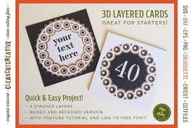 There are also svg illustrations which are used. 3d Layered Card Svg Stacked Paper Greeting Card Craft Idea 645348 Cut Files Design Bundles