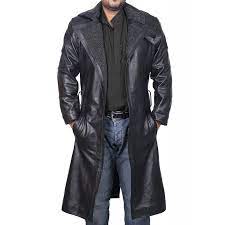 Blade Runner Black Leather Jacket Ryan Gosling Fur Coat Leather Jacket Men Leather Coat Jacket Fur Leather Jacket