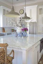 3 Simple Tips For Styling Your Kitchen Island Zdesign At Home Kitchen Counter Decor Kitchen Island Decor Kitchen Marble