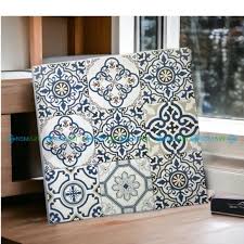 Gạch Bông Men Mix Hoa Văn Cổ Điển Kích Thước 200x200mm