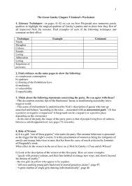 Docstoc Is Closed The Great Gatsby Gatsby Ap Language