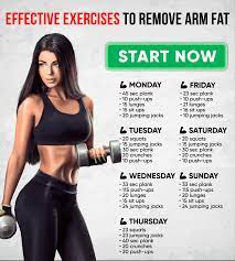 Excess belly fat can cause many health issues, but the right exercise routine, along with a healthy diet, will trim and tone your midsection. 10 Effective Exercises To Remove Arm Fat In 2 Weeks