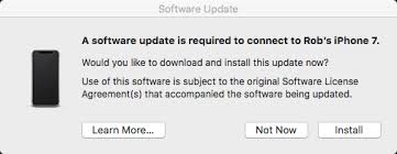What Software Update Is Needed To Connect Apple Community