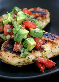 You can easily cut down your grocery bills and still purchase healthy foods. Cilantro Lime Chicken With Avocado Salsa Yummy Healthy Easy