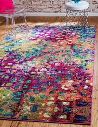Multi Barcelona Area Rug Available 9x12 10x13 10x14 12x16 10 5x16 5 Funky Rugs Area Rugs Colorful Rugs