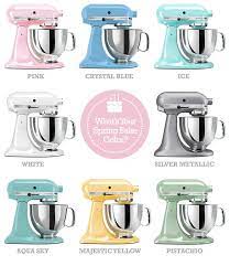 The problem is, your kitchen probably won't. Spring Bake Bakerella Com Kitchenaid Mixer Colors Spring Baking Kitchenaid Stand Mixer