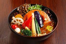 Bring vegetable stock, coconut milk, and curry paste to a boil in a large saucepan over high heat. Soup Curry Garaku Tourist Info Karaksa Hotel Sapporo
