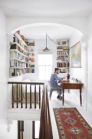 Don T Waste An Inch Ideas For Using A Really Narrow Room Home Office Space Home Office Design House Interior
