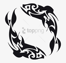 It may be a symbol of intense love, motherhood, power, strength, or bravery. Free Png Double Koi Fish Tattoo Png Image With Transparent Tribal Fish Tattoo Design Free Transparent Png Download Pngkey