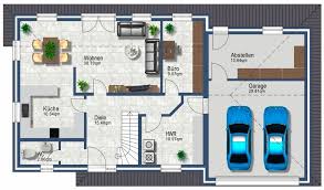 Haus Mit Integrierter Garage Grundriss Grundriss Bungalow Mit Integrierter Garage House Plans House Design Floor Plans