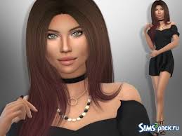 Скачать симка Flora Longo от divaka45 для Симс 4