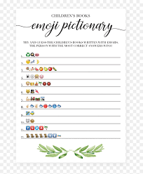 We're pretty sure you're here because you're tired of playing the games such as musical chairs might have lost some of their glitz with time. Free Printable Baby Shower Emoji Game Hd Png Download Vhv