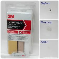 Using its applicator or a popsicle stick, fill the holes with the resin. Girls Bathroom How To Mend A Hole In A Fiberglass Tub Shower Repair Bathtub Repair Tub