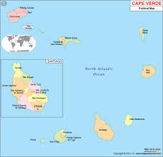 Alle länder auf der karte. Cabo Verde Map Cape Verde Cape Verde Map Trip Planning