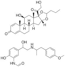 Formoterol  And Fluticasone Propionate  formula image