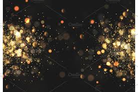 Christmas Golden Bokeh Lights Bokeh Bokeh Lights Lights