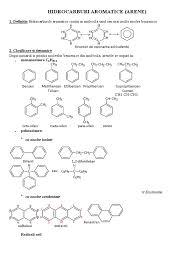 Am nevoie de formulele moleculare de la clorurarea catalitica a toluenului. 5 4 Arene Hidrocarburi Aromatice