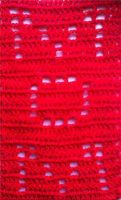 Free Filet Crochet Charts And Patterns Filet Crochet
