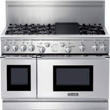 If an error code appears in the cook mode window your oven is equipped with an extremely reliable and accurate electronic control. Thermador Prd486edg 48 Inch Pro Style Dual Fuel Range With 6 Star Burners 2 W Extralow Simmer Settings Titanium Surface Electric Griddle Stainless Steel Cooktop Surface 5 7 Large Oven Capacity And Third Element Convection