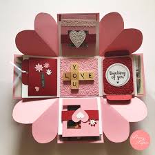 Caja Explosion De Amor Caja Explosion De Amor Exploding Box Card Diy Exploding Box Exploding Gift Box