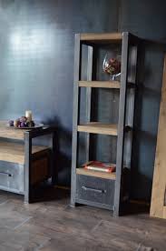Did you scroll all this way to get facts about etagere style industrial? Etagere Bois Vieilli Acier De Style Industriel Industriel Salle De Sejour Angers Par Micheli Design Houzz