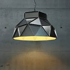 This includes our ultra reflective copper light, one of our first lighting designs. Industrial Lamp Shades Ultra Contemporary Ceiling Shade By Dark Industrial Lamp Shade Geometric Lighting Pendant Light Design