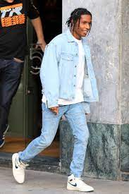Rocky, of course, comes by his knowledge of menswear arcana honestly. A Ap Rocky Has Mastered The Not So Subtle Art Of The Statement Fit Streetwear Men Outfits Mens Fashion Streetwear Streetwear Fashion