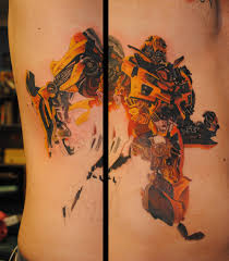 Bumblebee transformers tattoo is important information accompanied by photo and hd pictures sourced from all websites in the world. Transformer Tattoos