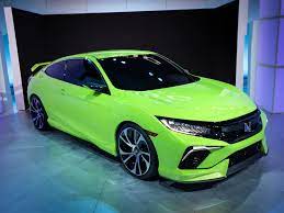 New York 2015 - 2016 Honda Civic Coupe Concept Honda Civic Coupe Honda Civic 2016 Honda Civic Coupe