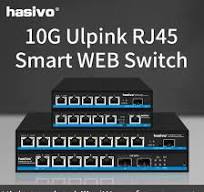 ‫هاسيفو 4 منافذ 2.5g مفتاح الشبكة مع 2 منافذ 10g RJ45 نقل ...‬‎