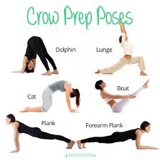 Prepare To Take Flight In Crow Pose With These Strengthening And Stretching Poses Workout For Beginners Workout Beginner Home Workout Plan